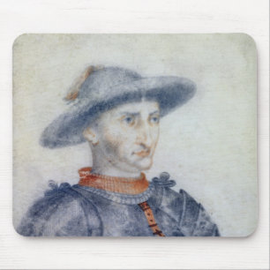 Portret van de hertog Rene I van Anjou Muismat