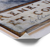 Portret van de hertog Rene I van Anjou Poster (Hoek)