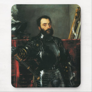 Portret van de hertog van Urbino door Titiaan Muismat