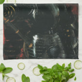 Portret van de hertog van Urbino door Titiaan Theedoek (Gevouwen)