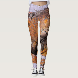 Portret van de Iguana Leggings