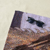 Portret van de Iguana Strandlaken (In situ)