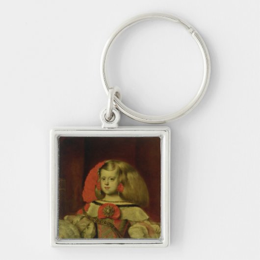 Portret van de Infanta Margarita Sleutelhanger (Voorkant)