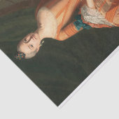 Portret van de Infanta Maria Josefa van Bonito Tissuepapier (Detail)