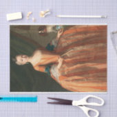 Portret van de Infanta Maria Josefa van Bonito Tissuepapier (Craft)