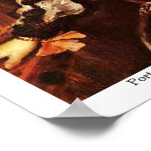 Portret van de Infanta Maria Margarita Poster (Hoek)