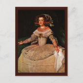 Portret van de Infanta Maria Teresa Briefkaart (Voorkant)