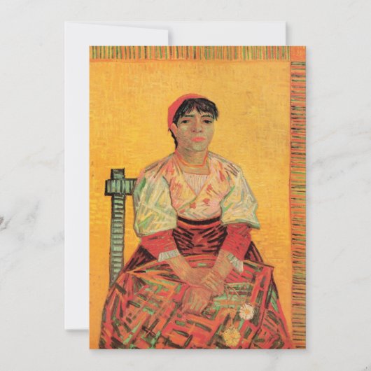 Portret van de Italiaanse vrouw van Vincent van Go (Voorkant)