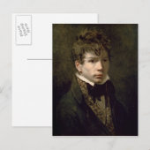Portret van de Jonge Ingres 1790 Briefkaart (Voorkant / Achterkant)