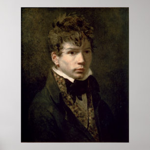 Portret van de Jonge Ingres 1790 Poster