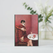 Portret van de journalist Sylvia Von Harden Otto Briefkaart (Staand voorkant)