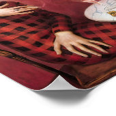 Portret van de journalist Sylvia Von Harden Otto Poster (Hoek)