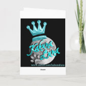 Portret van de kerstkerstkerstkerstman van de Oude Feestdagen Kaart (Achterkant)