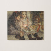 Portret van de kinderen Caillebotte door Pierre Re Legpuzzel (Horizontaal)