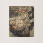 Portret van de kinderen Caillebotte door Pierre Re Legpuzzel (Verticaal)