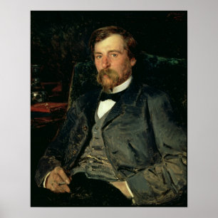Portret van de kunstenaar poster