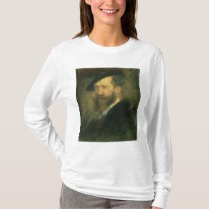 Portret van de kunstenaar Wilhelm Busch, c.1878 T-shirt
