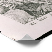 Portret van de laatste Inca Chief, Atahualpa Poster (Hoek)