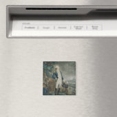Portret van de Marquis de La Fayette Magneet (Insitu (Vaatwasser))