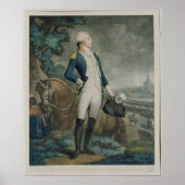 Portret van de Marquis de La Fayette Poster (Voorkant)