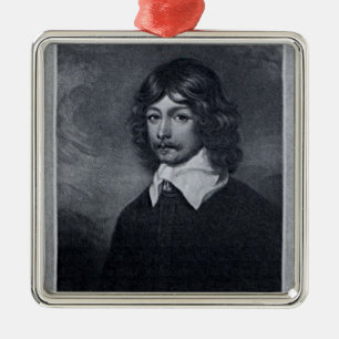 Portret van de Marquis van Newcastle Metalen Ornament