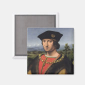 Portret van de Marshal Charles d'Amboise van Frank Magneet (Voorkant / Achterkant)