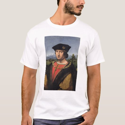 Portret van de Marshal Charles d'Amboise van Frank T-shirt (Voorkant)