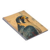 portret van de Merlin Falcon Notitieboek (Rechterzijde)