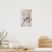 Portret van de moeder van de kunstenaar, 1514 poster (Keuken)