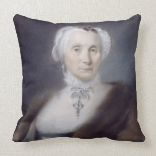 Portret van de moeder van de kunstenaar, Cecilia G Kussen