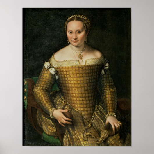 Portret van de moeder van de kunstenaar poster (Voorkant)