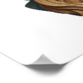 Portret van de Noorse godin Sif Poster (Hoek)