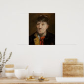 Portret van de Noorse schilder Kitt Poster (Keuken)