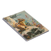  portret van de oostelijke Chipmunk Notitieboek (Rechterzijde)
