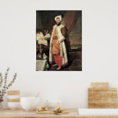 Portret van de Pasha Mehmed Said, Poster (Keuken)