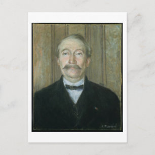 Portret van de patriarch (pastel op papier) briefkaart
