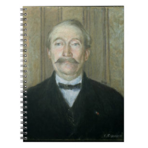 Portret van de patriarch (pastel op papier) notitieboek