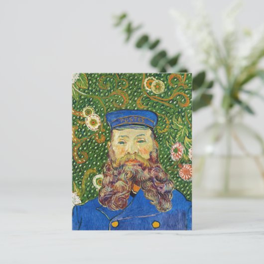 Portret van de Postman Joseph Rouli Van gogh vinc Briefkaart (Staand voorkant)