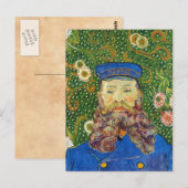 Portret van de Postman Joseph Rouli Van gogh vinc Briefkaart (Voorkant / Achterkant)