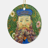 Portret van de Postman Joseph Rouli Van gogh vinc Keramisch Ornament (Links)