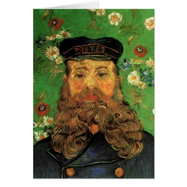 Portret van de postman Joseph Roulin door Van Gogh (Voorkant)