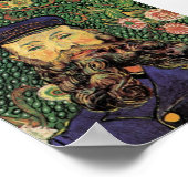 Portret van de postman Joseph Roulin door Van Gogh Poster (Hoek)