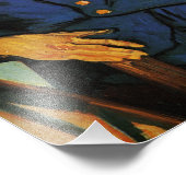 Portret van de Postman Joseph Roulin - Van Gogh Foto Afdruk (Hoek)