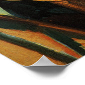 Portret van de Postman Joseph Roulin - Van Gogh Poster (Hoek)