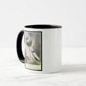 Portret van de Pouter Pigeon Mok (Voorkant links)