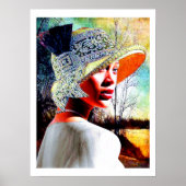 Portret van de renaissancevrouw van Harlem Poster (Voorkant)