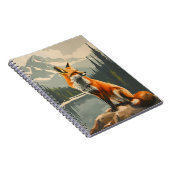 Portret van de Rode Fox Notitieboek (Rechterzijde)