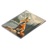 Portret van de Rode Fox Notitieboek (Linkerzijde)