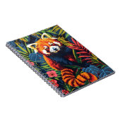  Portret van de Rode Panda Notitieboek (Rechterzijde)
