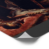 Portret van de Russische keizer Peter III. Door Pf Poster (Hoek)